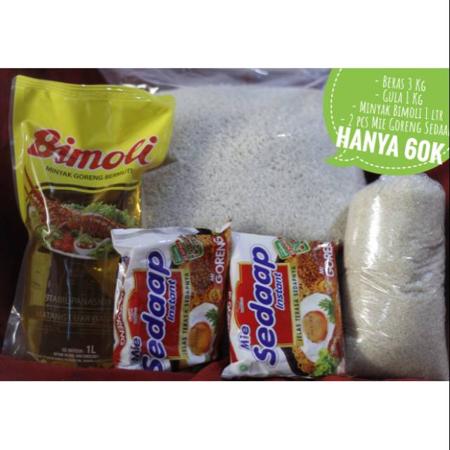 

Sembako paket 1