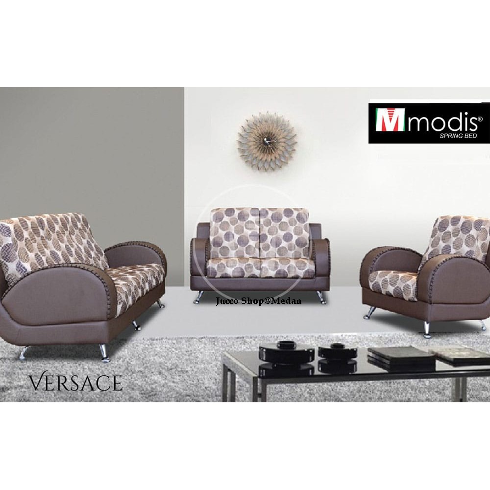 Sofa MInimalis Modis tipe Versace - Sofa Tamu set 321person - Medan