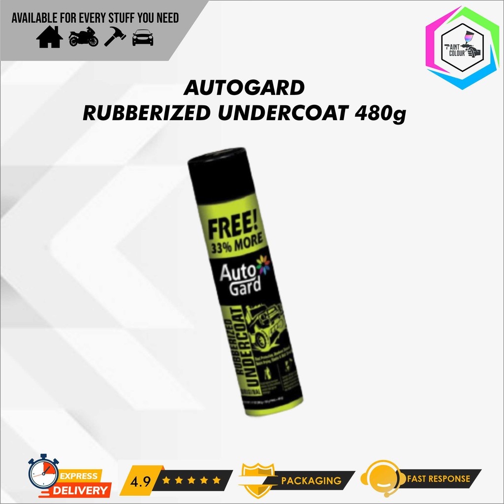 AUTOGARD RUBBERIZED UNDERCOAT ORIGINAL - Cat Semprot Peredam Suara