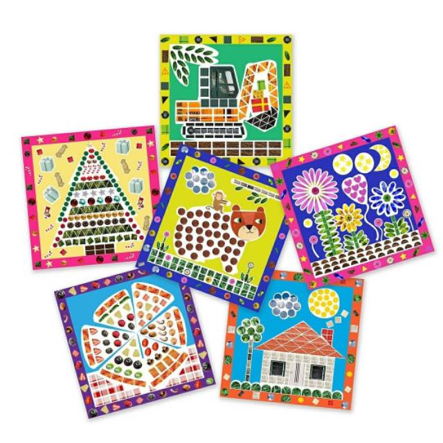 

Mosaic Picture Sticker by Joan Miro