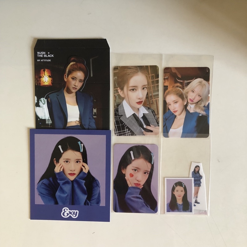 exy wjsn photocard id photo polaroid pc unit eunseo wjsn the black season greetings sg 2021 wjtb