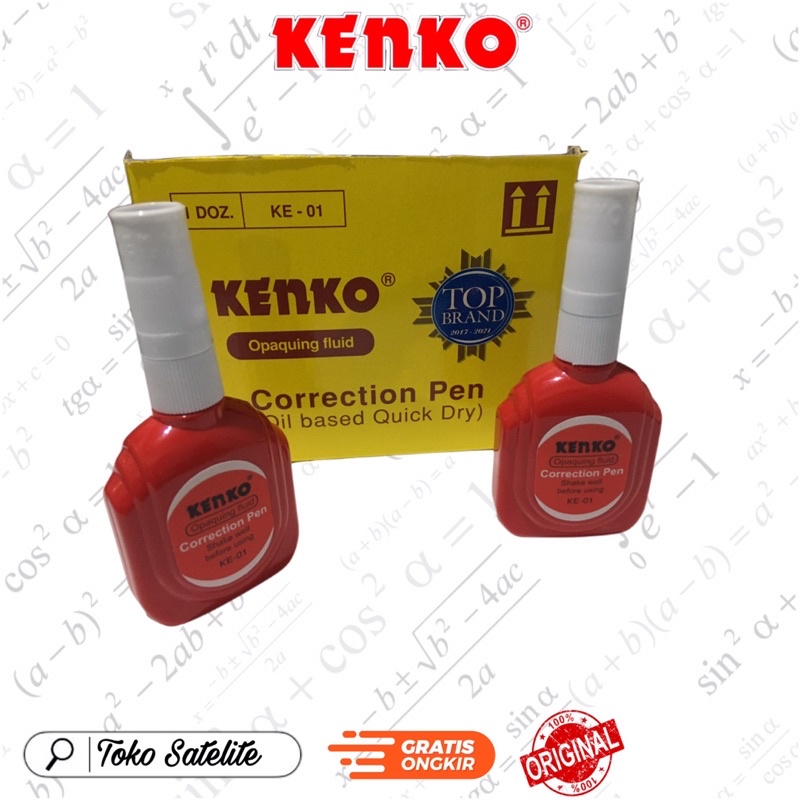 

Kenko KE-01 Tip Ex Cair - Kenko Correction Fluid - Satuan