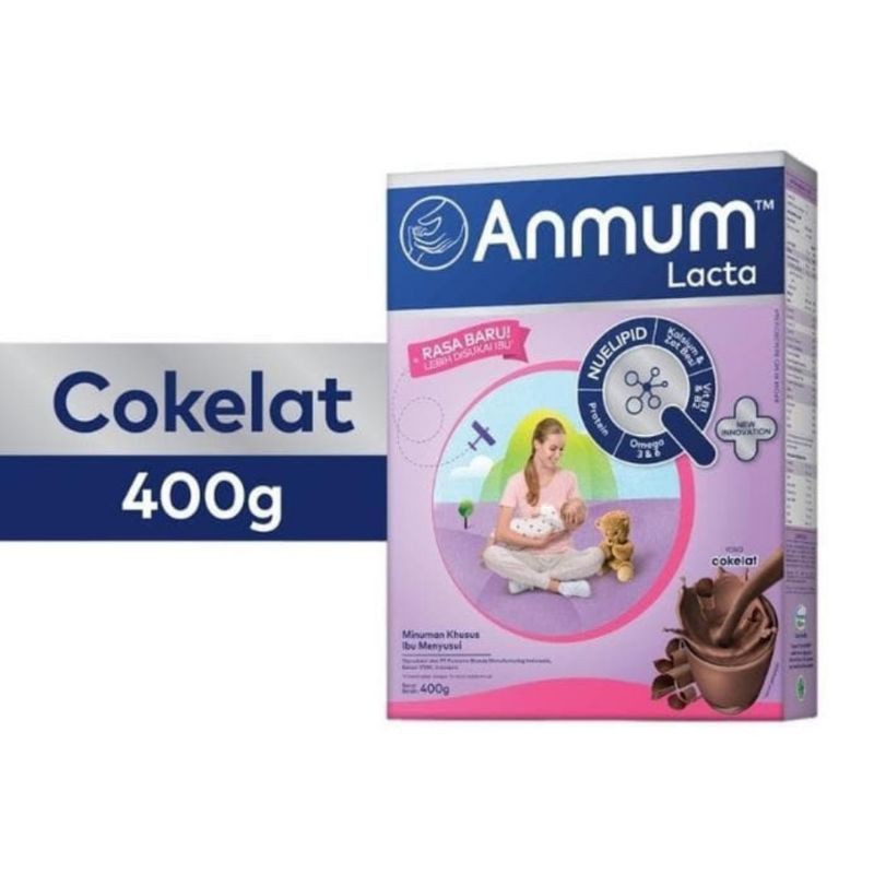 

Anmum Lacta 400gr coklat