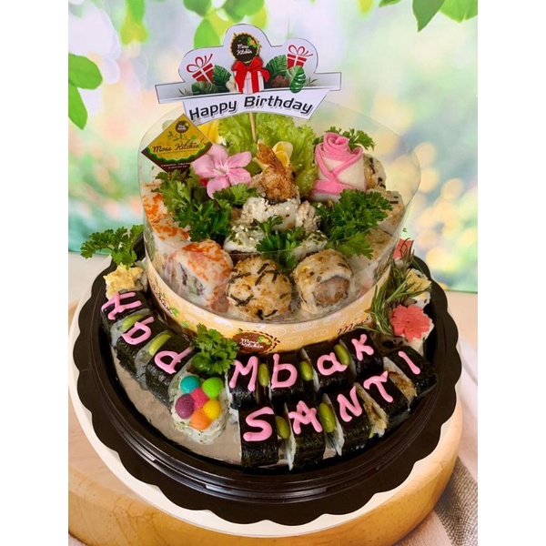 

SUSHI TART/SUSHI CAKE/SUSHI PLATTER/SUSHI GATHERING