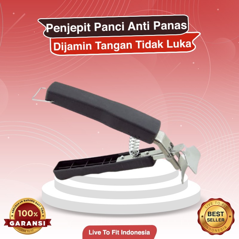 Alat Penjepit Jepitan Capitan Panci Piring Mangkok Makanan Anti Panas GRATIS ONGKIR COD