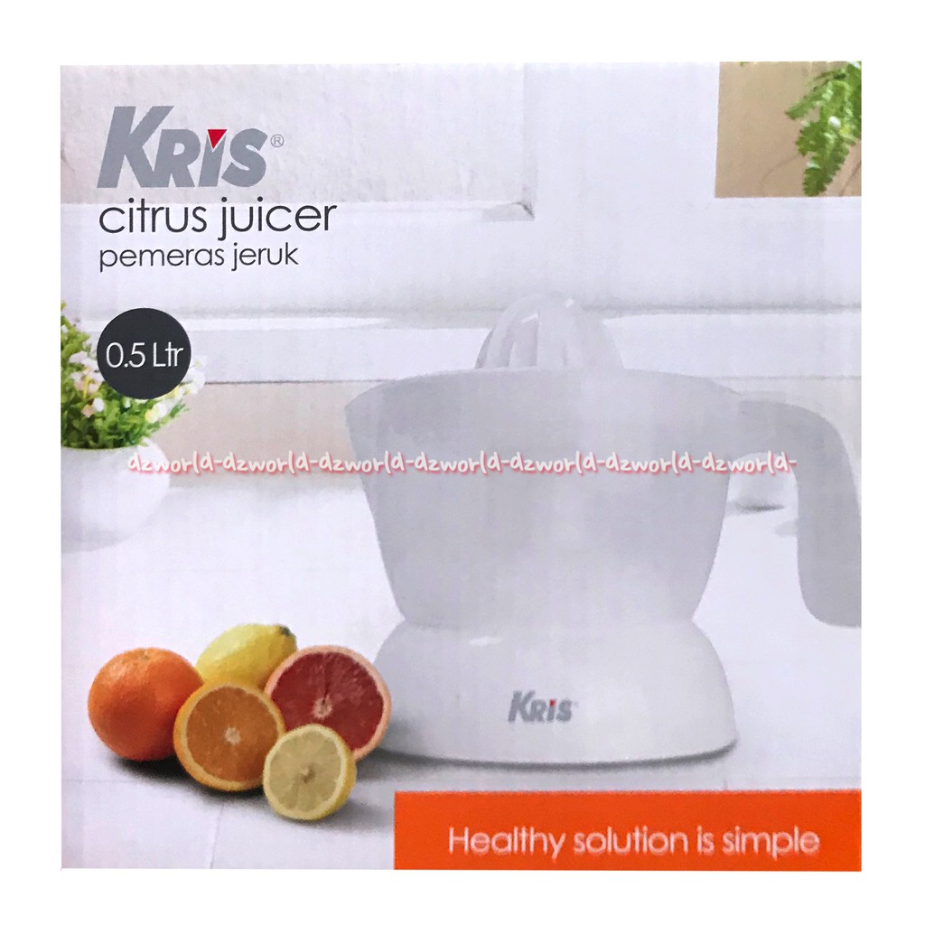 Jual Kris Citrus Juicer 500ml Alat Pemeras Jeruk Listrik Kapasitas 0,5