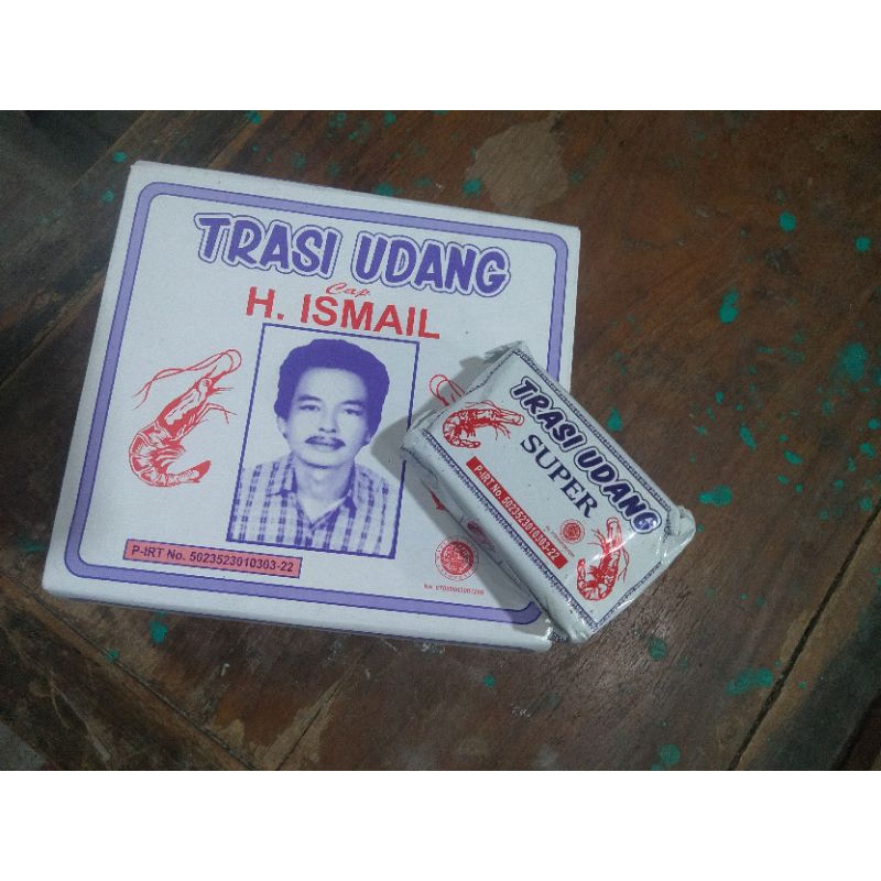 

Terasi Ismail Kemasan 1kg isi 10
