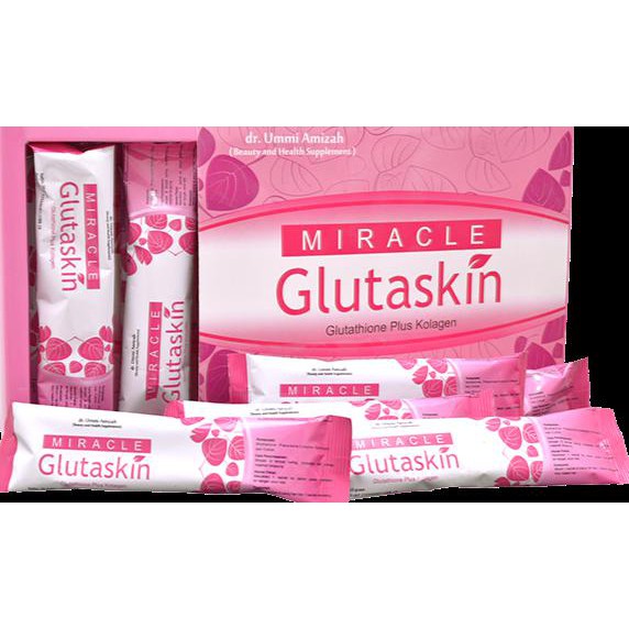 

GLUTASKIN Minuman Suplemen Kesehatan dan Kecantikan - coklat