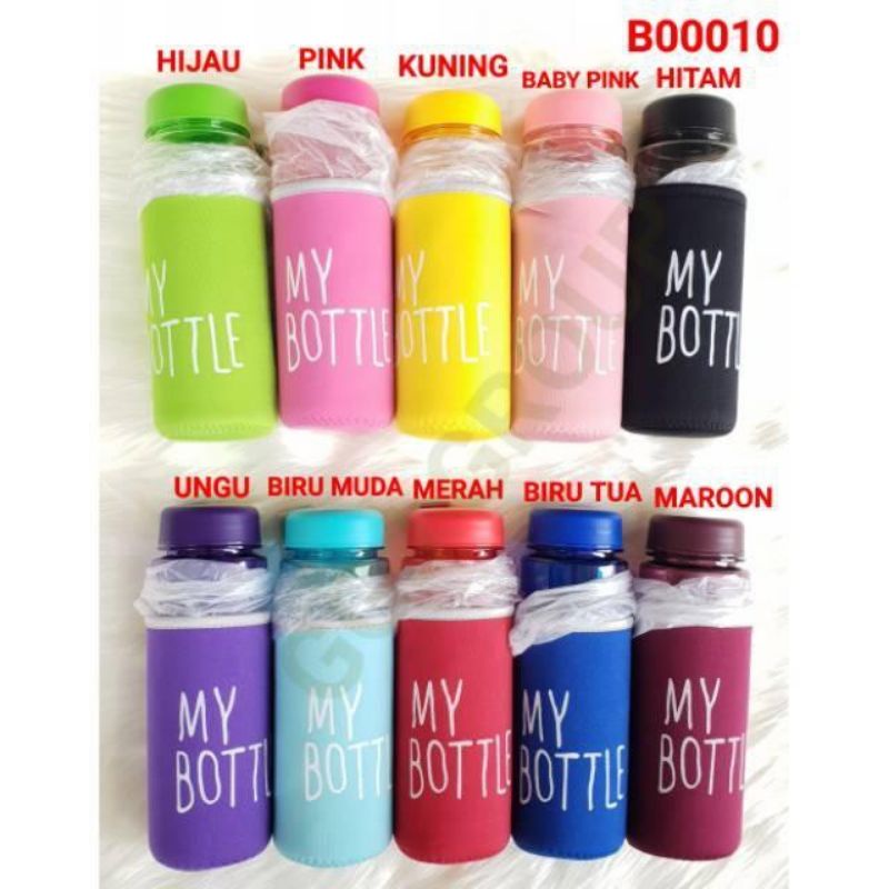 my bootle pouch busa my bootle botol minum my botol my bootle indused water fruid warna