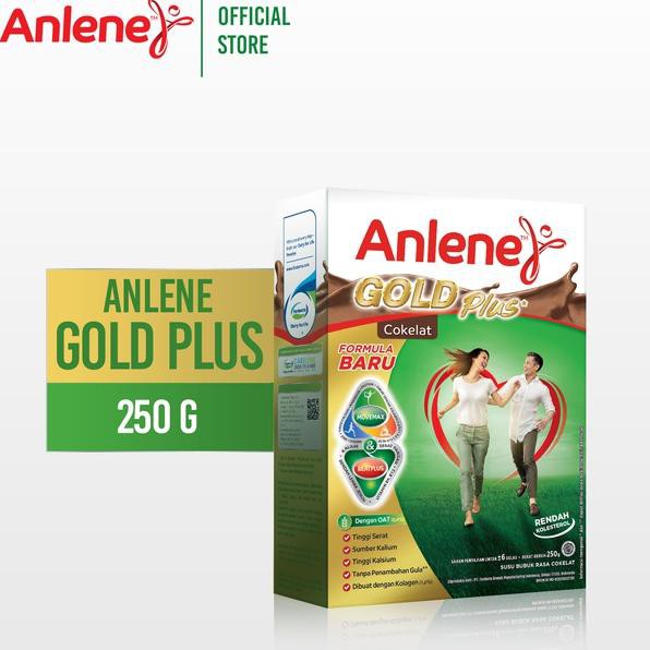 

[Terkeren Se-RI] Anlene Gold Plus Chocolate - Susu Bubuk 250 gr
