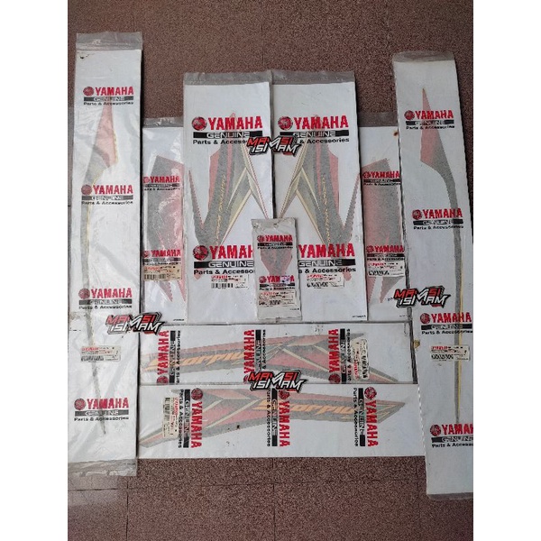 Striping Yamaha ScorpioZ 2004 2005 2006 ORANGE ORIGINAL