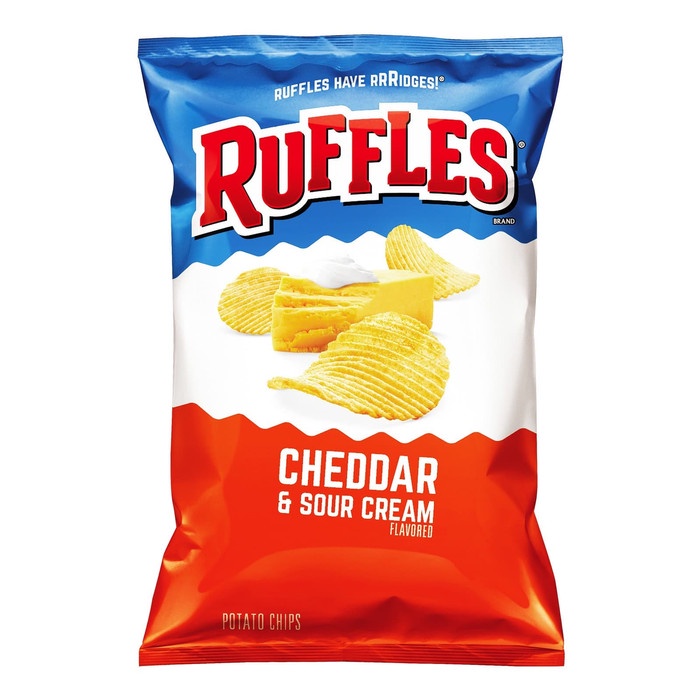 

TERBARU Ruffles Potato Chips - Cheddar & Sour Cream 184.2g