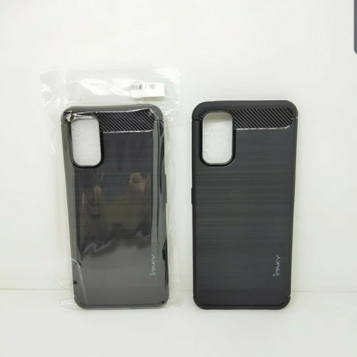 NEW REALME 7/REALME 7i/REALME 7 PRO/REALME 6/6i/6 PRO/5/5i/5 PRO CASE SOFTCASE BLACK CARBON