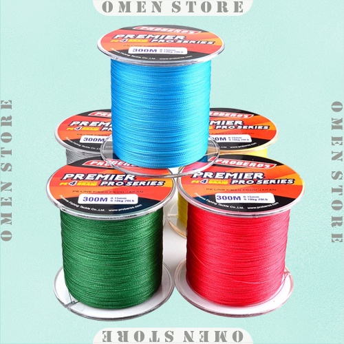 Benang Senar Pancing Braided o.23-0.33 mm Premiere Pro - 300 m | Proberos