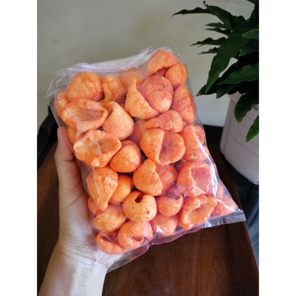 

Kerupuk RAMBO - Kerupuk Keong Kerang Pedas Gurih Manis 250gram - Kerupuk Pedas Bandung