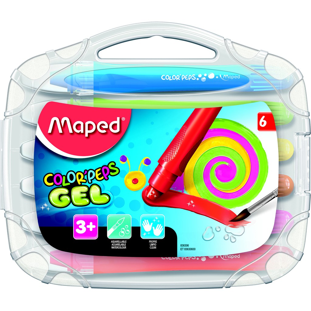 

Maped Gel Crayon 6 Color 836306