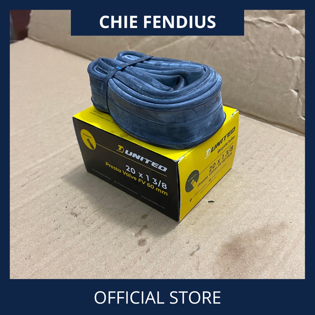 Ban Dalam Seli 20 x 1 3/8 FV60 Presta 60Mm Sepeda Lipat Seli 20 plus