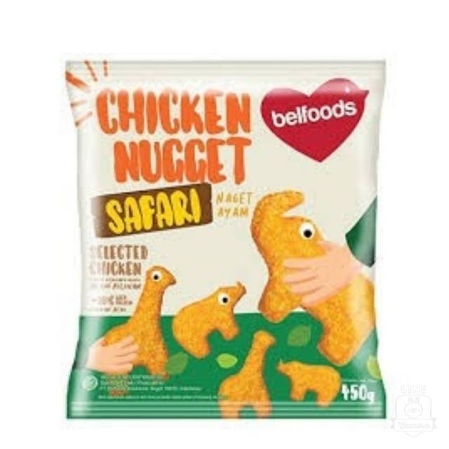 

BELFOODS 450 gr naget ayam SAFARI - belf 12 (Favorite Chicken Nugget Safari PROMO OBRAL MURAH)