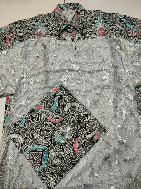 Batik Sarimbit Jasmin Batik Couple Brokat Tille Kebaya Couple Tunangan Best Seller Batik Pekalongan