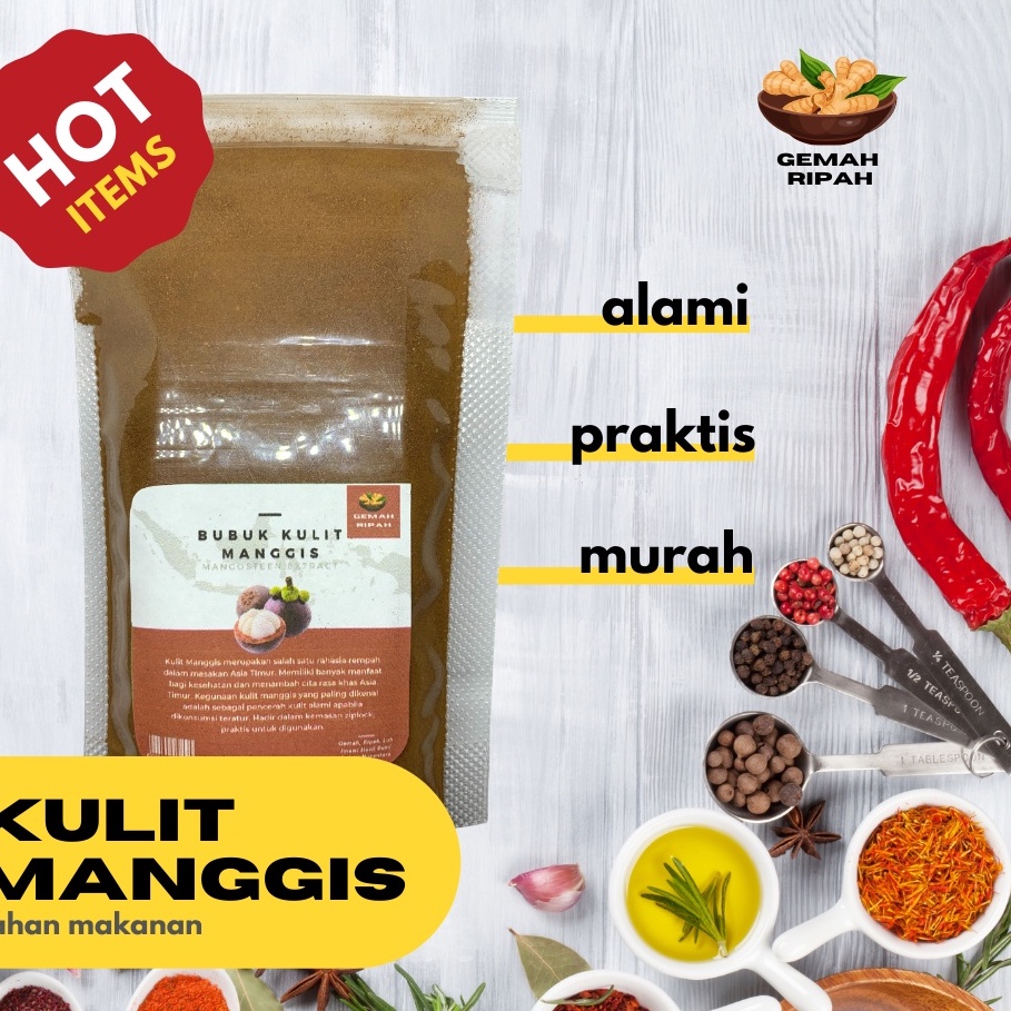 

✔100% ORIGINAL KULIT MANGGIS BUBUK 1KG / KULIT MANGGIS SERBUK / GRADE A