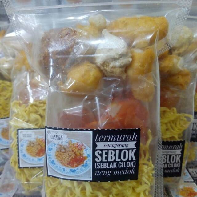 

Seblok ( Seblak cilok )