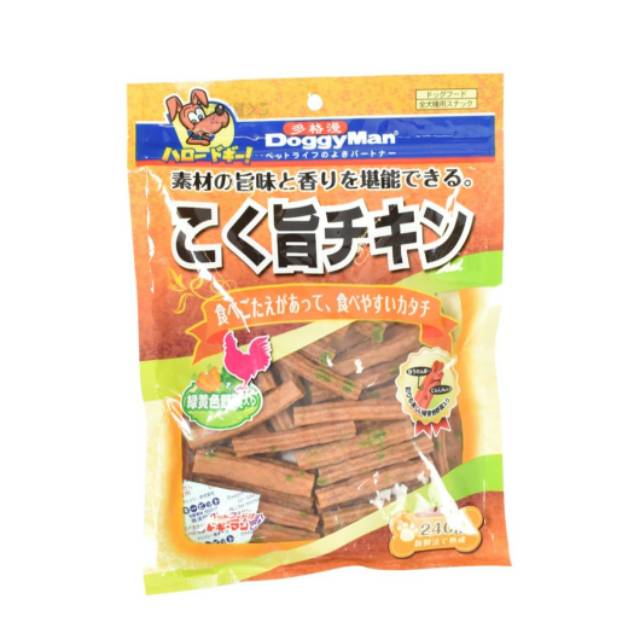 Doggyman Camilan Anjing Delicious Chicken Stick 240 Gr