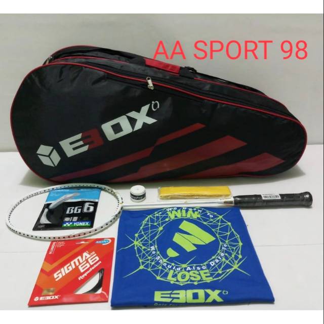 RAKET BADMINTON ORIGINAL EBOX NITRO 28 ZERO