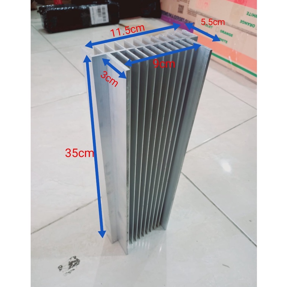 PENDINGIN HEATSINK 3U 35CM TIPIS pendingin hs built up 3 u 35 cm