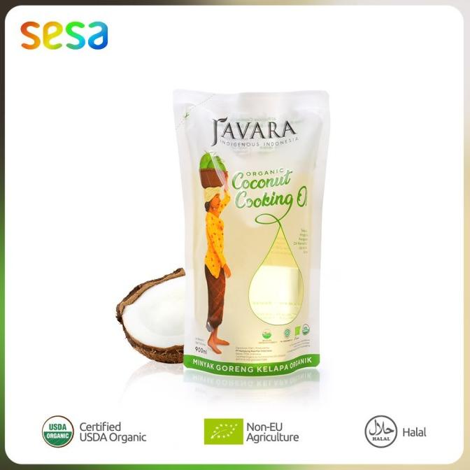 

Javara Coconut Cooking Oil Non Aroma Pouch 900 ml