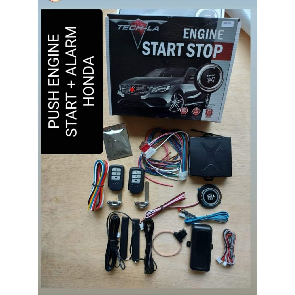 Alarm engine start stop