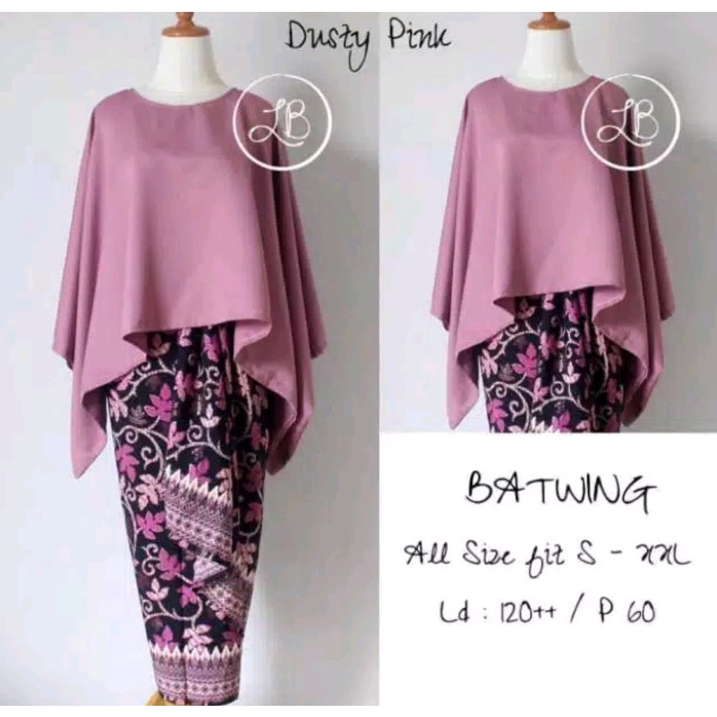 ATASAN KEBAYA BATWING JUMBO KEBAYA BATWING KEBAYA MODERN