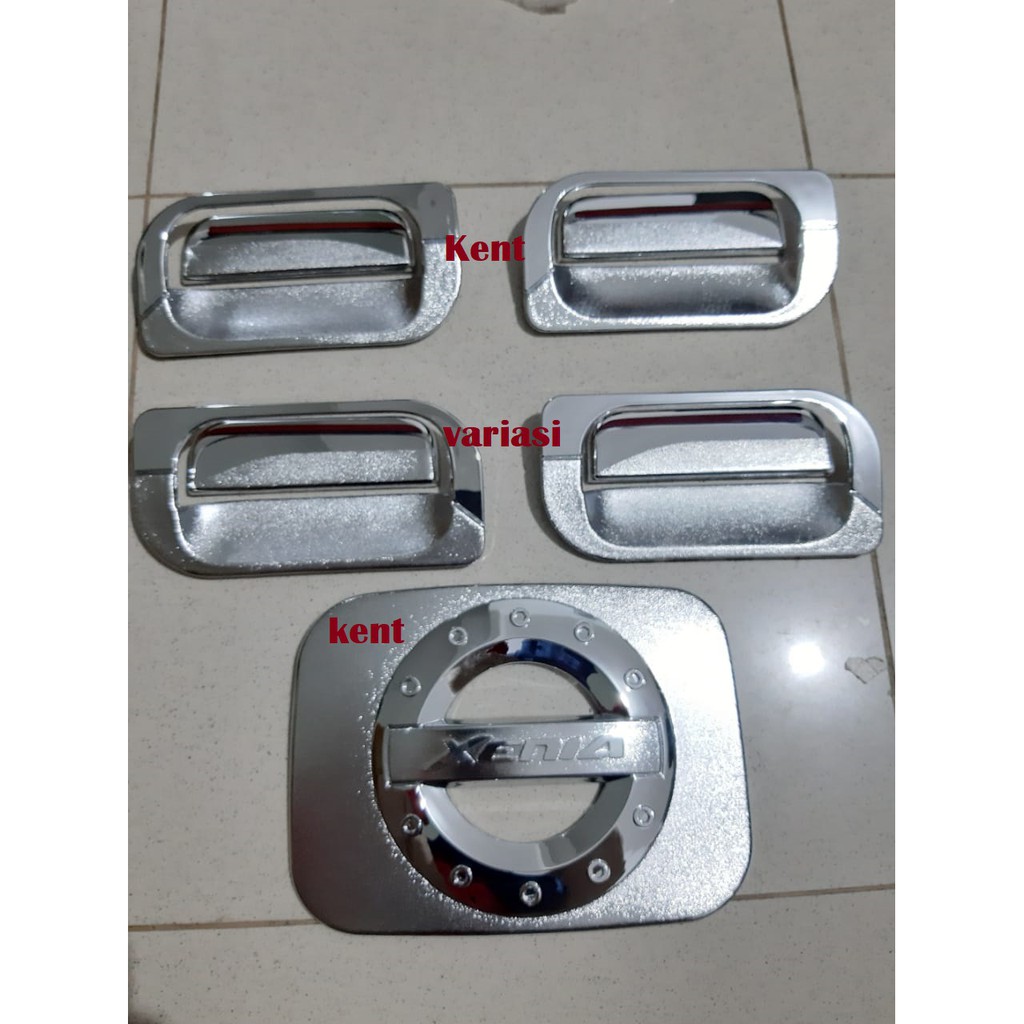 Paket Cover Handle+Outer +Tank Cover Chrome xenia