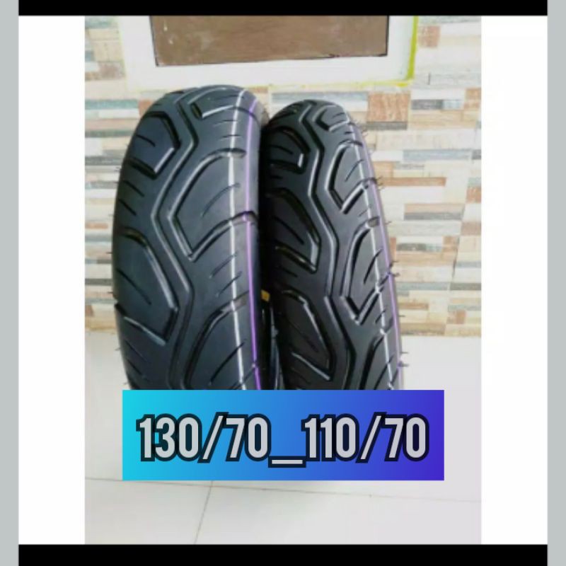 sepasang ban IRC ukuran 130/70-13 110/70-13 sepasang ban NMAX