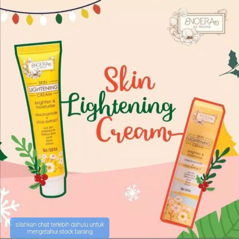 NOERA SKIN LIGHTENING CREAM NIACINAMIDE &amp; CICA EXTRA KRIM PEMUTIH KETI