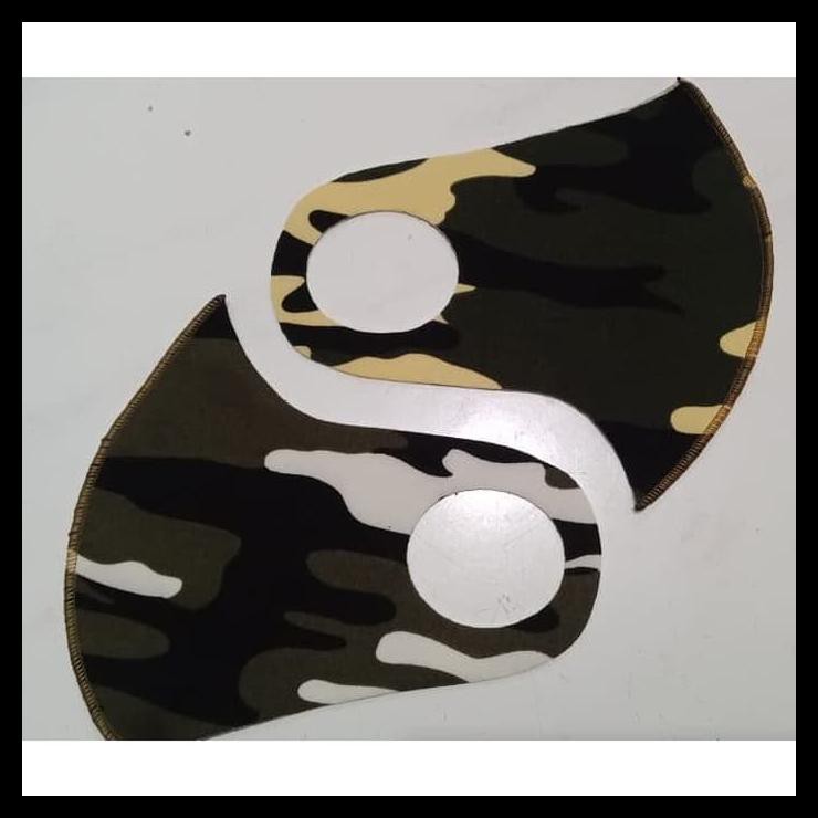 Masker Korea Bahan Import Scuba Army Loreng