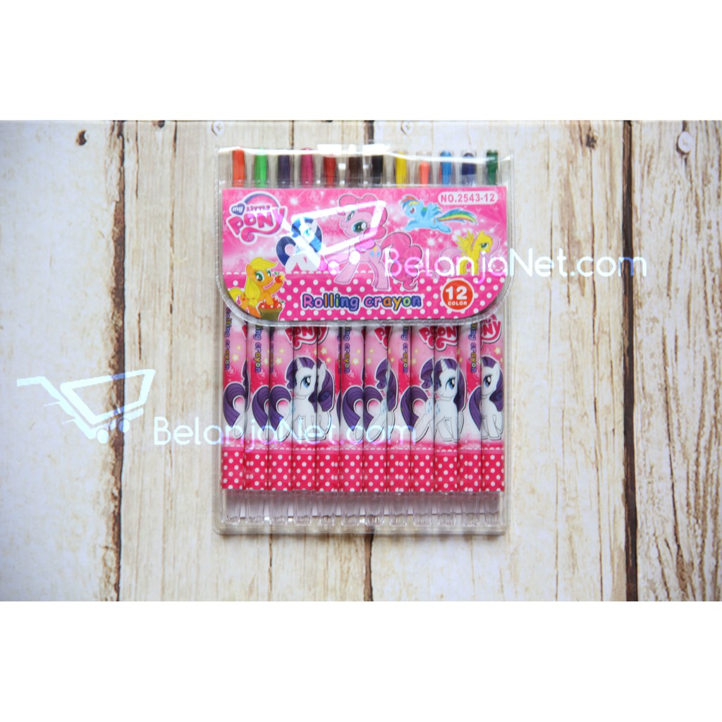 Crayon Putar Little Pony 12 Warna