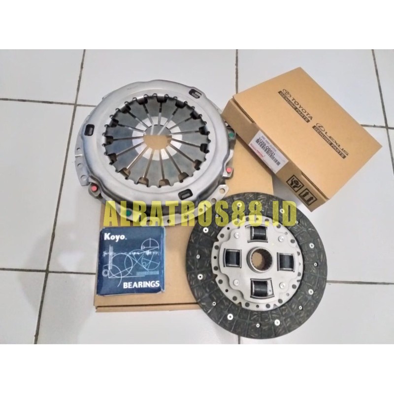 kampas kopling set 7k bensin kopling full set 7k matahari dekrup 7k bensin deklahar satu set