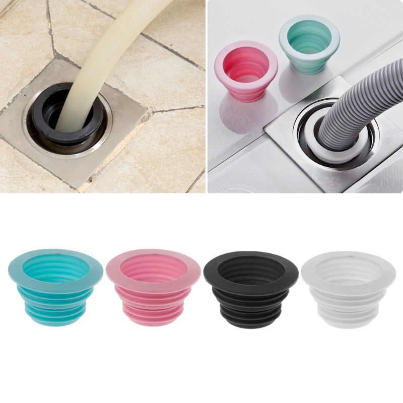 Gro Silicone Sealing Plug Sewer Seal Ring Floor Drainer Untuk Laundry Room Kamar Mandi