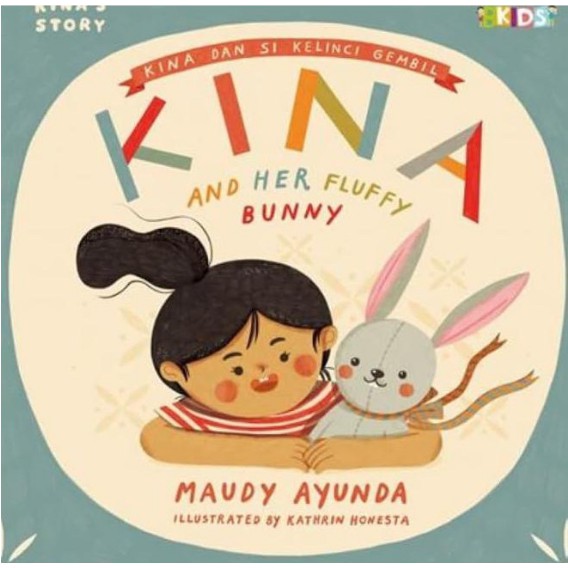 KINA AND HER FLUFFY BUNNY