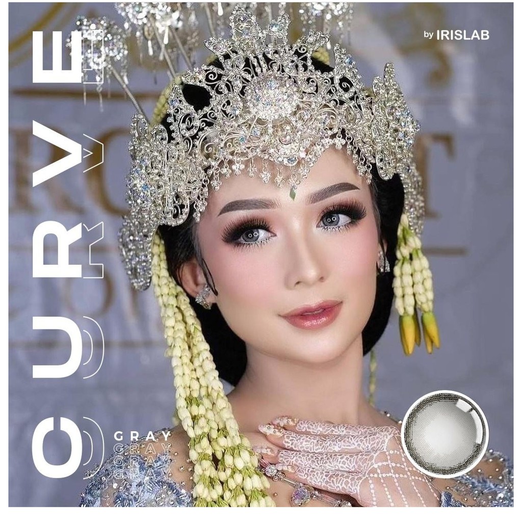 NEW ARRIVAL ! SOFTLENS CURVE BY IRISLAB - NORMAL - 14.4MM - FREE TEMPAT LENSA