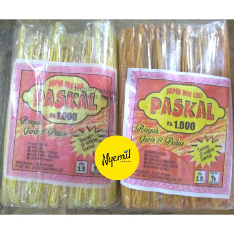 

Mie Lidi Paskal Snack 15pcs