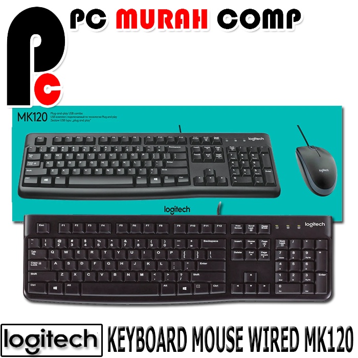 KEYBOARD MOUSE COMBO MK120 KABEL