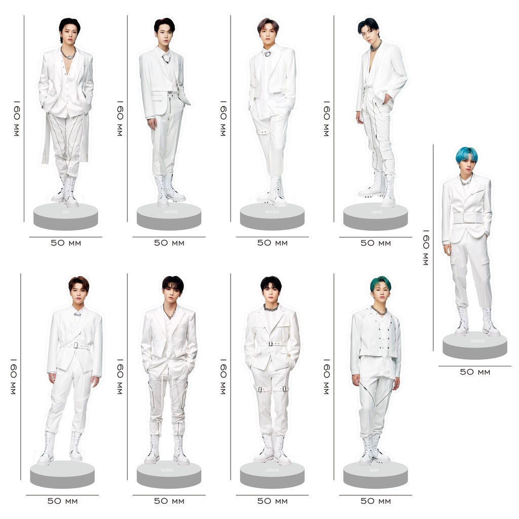 Stand Figure Nct 127 Tour Neo City Japan The Link Wowow Tokyo Dome Akrilik standee Acrylic Nct