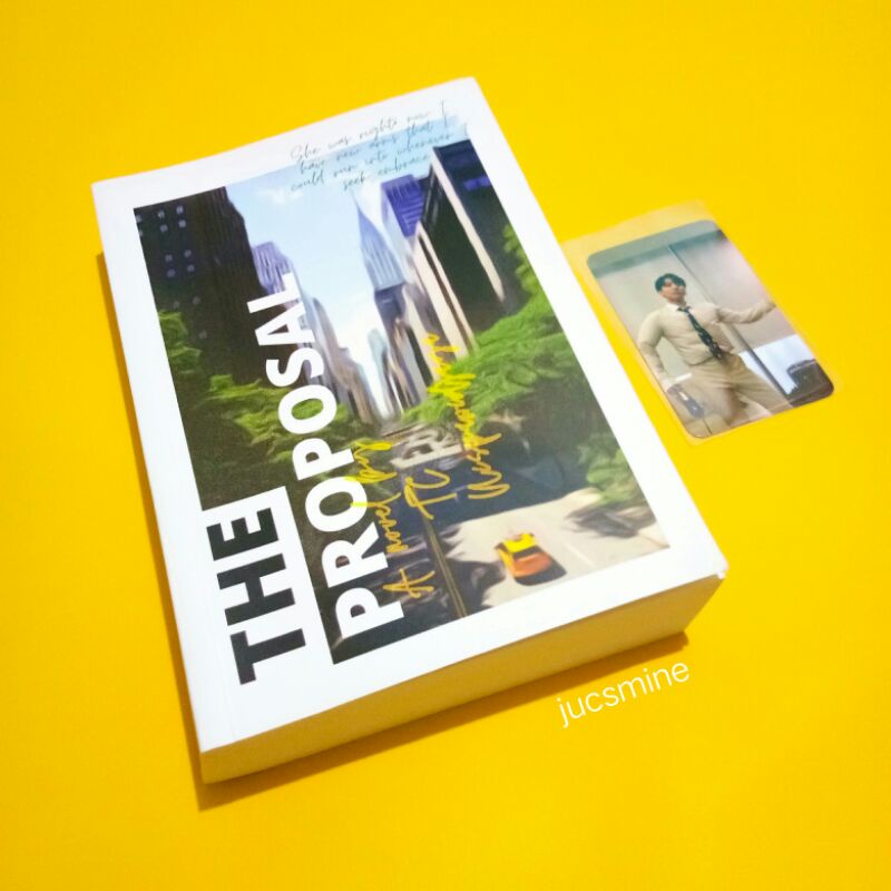 (PRELOVED) NOVEL THE PROPOSAL BTS SUGA | SAGA SASA | SASAGA