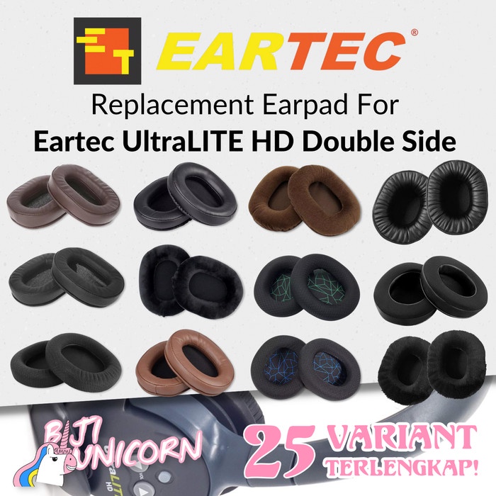 Earcup Earpad Ear Cushion Eartec UltraLITE HD Double Side Busa Pad