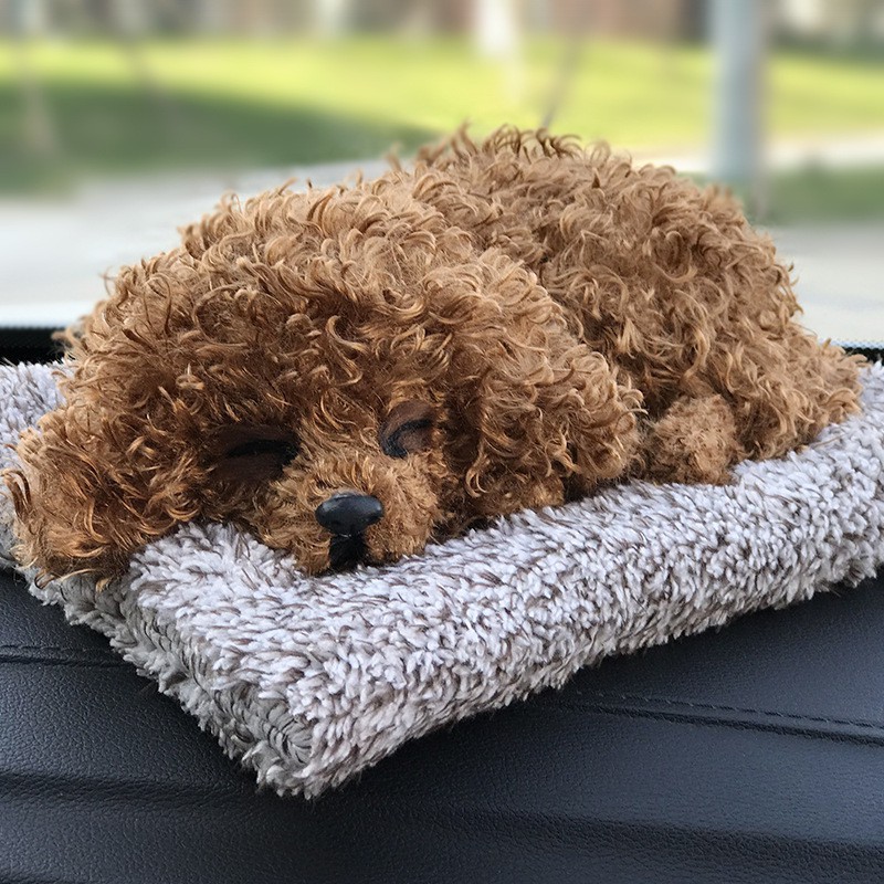 Set Arang Bambu Penghilang Bau Bentuk Boneka Anjing Lucu Untuk Di