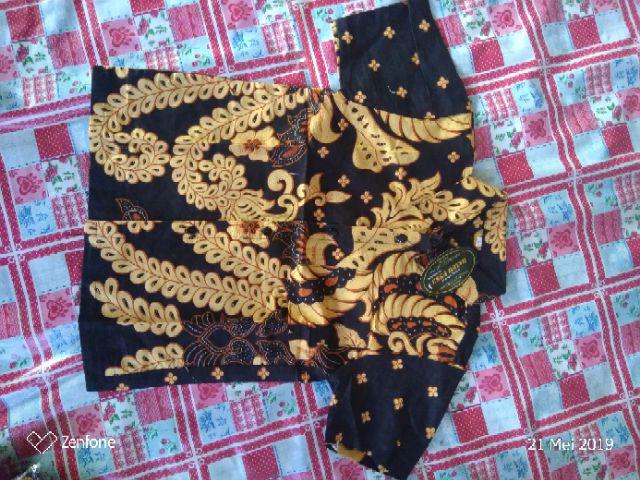 Couple Batik Keluarga Ayah Ibu Dan Anak Motif Gurita Batik Couple Set