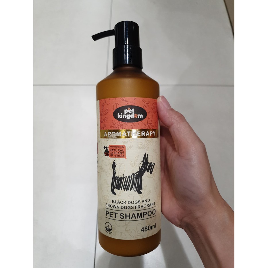 Pet Kingdom Shampoo for Black &amp; Brown Dogs Aromatherapy Shampo Poodle