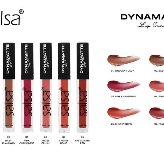 Salsa Dynamatte Lip Cream | Long Lasting Matte Lipcream