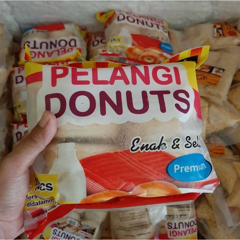 

Donut Pelangi Besar isi 10